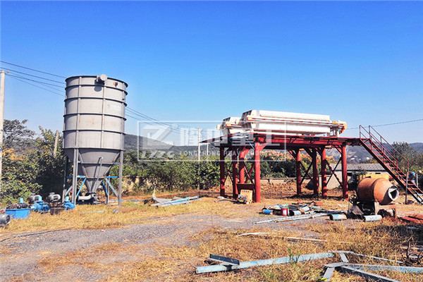 污泥壓濾機環(huán)保制砂，隆中用于零排放洗沙的秘密武器
